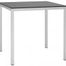 Стол ламинированный обеденный Mirto белый, антрацит 790х790х750 мм