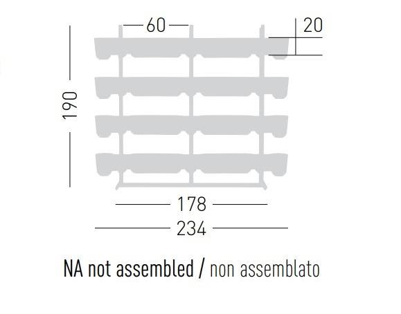 Кашпо пластиковое Gufo Planters Kit 8 2340х1900 мм Кашпо пластиковое Gufo Planters Kit 8 2340х1900 мм