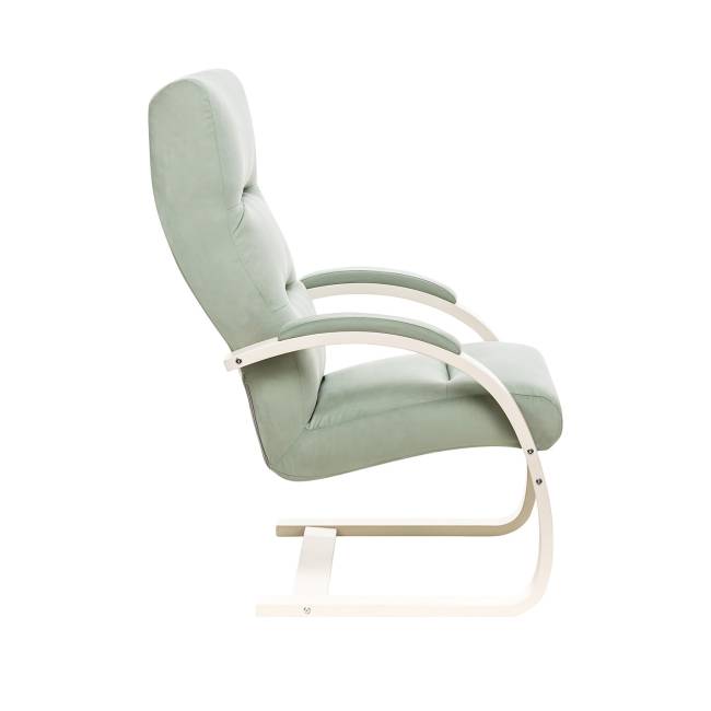 Кресло Leset Монэ Слоновая кость V14 бирюзовый