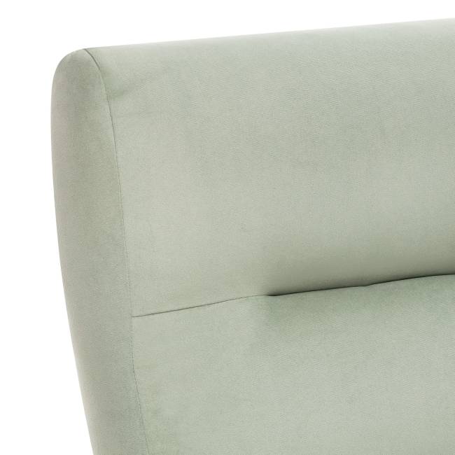 Кресло Leset Монэ Слоновая кость V14 бирюзовый