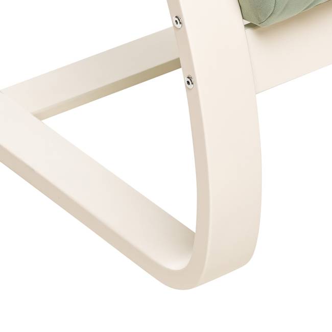 Кресло Leset Монэ Слоновая кость V14 бирюзовый