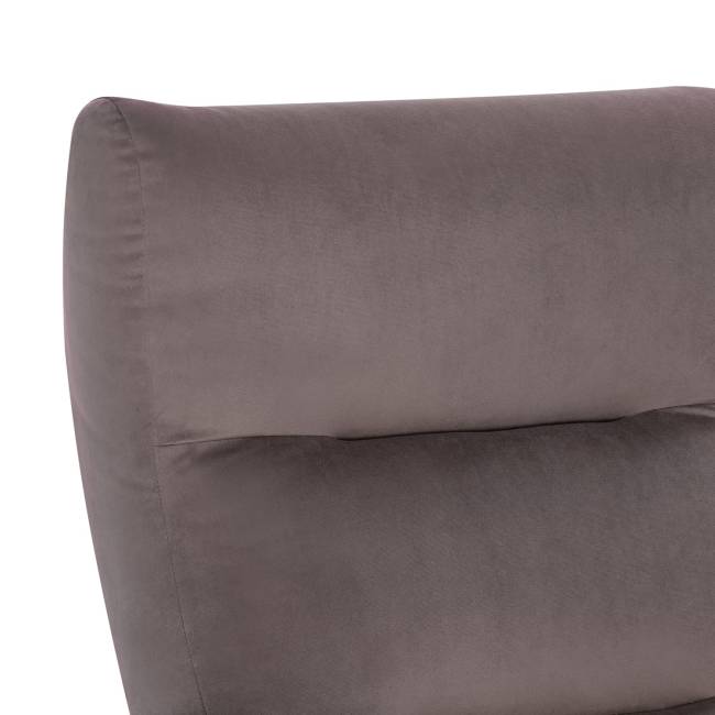 Кресло-качалка Leset Милано Венге текстура V23 молочный шоколад