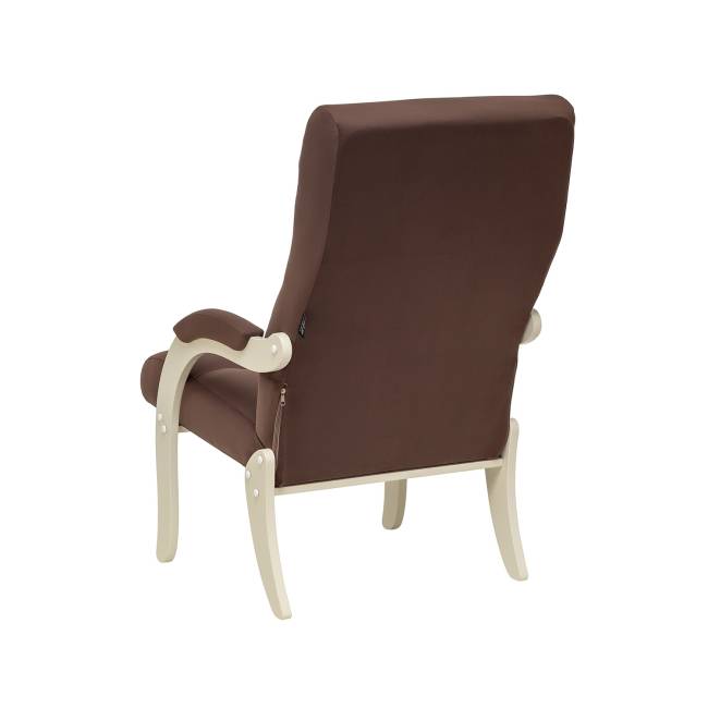 Кресло Leset Дэми Слоновая кость V23 молочный шоколад