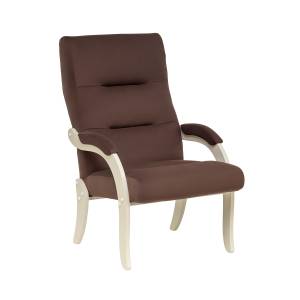 Кресло Leset Дэми Слоновая кость V23 молочный шоколад