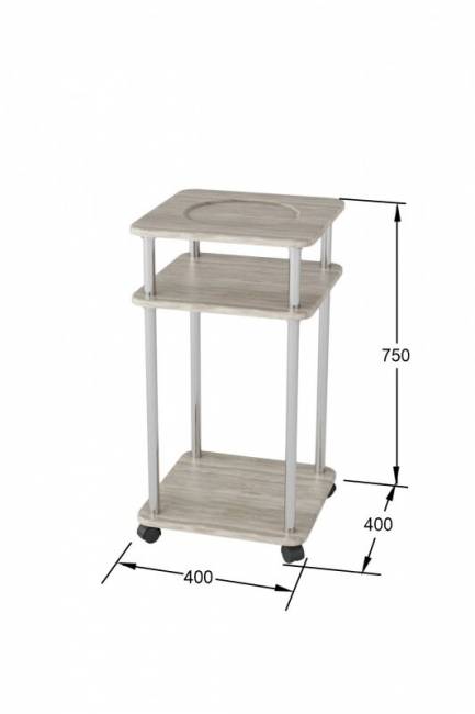 Подставка под кулер "Калифорния", дуб беленый Подставка под кулер "Калифорния", дуб беленый