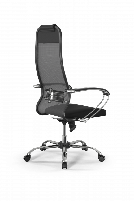 Кресло Sit 10 B1-180K - X2+UMF(X1) /Um00/Wh00/K1cL(M09.B21.G20.W01), св.серый-черный