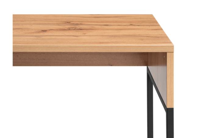 Ниа 115х60дуб вотан / черный матовый