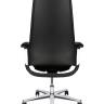 Кресло офисное / York / черная кожа / алюминевая база Кресло офисное / York / черная кожа / алюминевая база