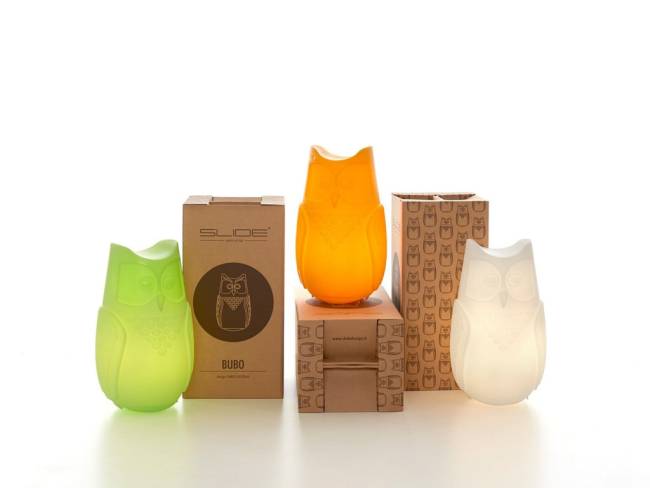 Светильник пластиковый настольный Сова Bubo Lighting 260х240х440 мм Светильник пластиковый настольный Сова Bubo Lighting 260х240х440 мм