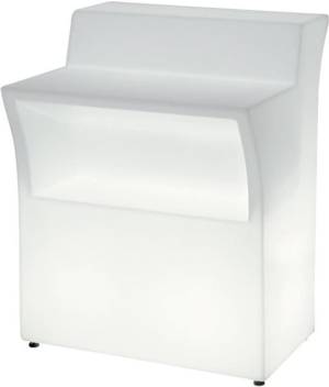 Стойка пластиковая барная светящаяся Jumbo Bar Lighting белый 900х800х1100 мм