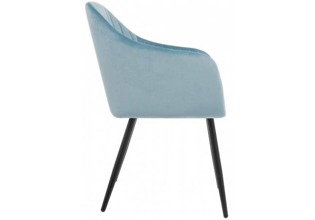 Стул на металлокаркасе Slam синий