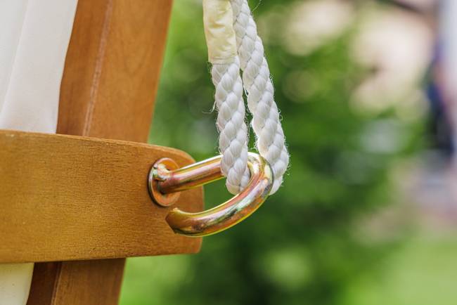 Диван-Качели BRUNO двухместные из массива акации