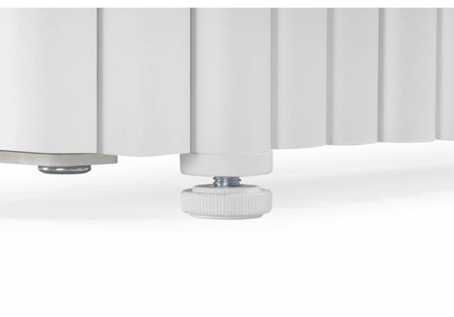 Бавария B 160 х 90 белая пленка шагрень / белый