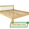 Кровать деревянная "Дачная" 1200 х 2000, сосна