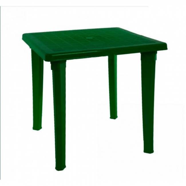 Стол пластиковый, зеленый