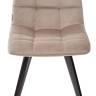 Стул CHILLI SQUARE BLUVEL-40 бежевый, велюр / черный каркас М-City