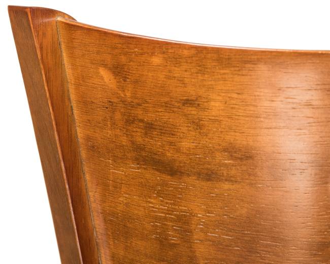 Набор 2 шт Стул барный DOBRIN JERRY BAR, шоколад, кремовый