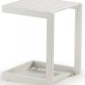 Столик металлический для лежака GT 927 белый 400х400х450 мм