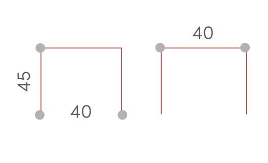 Столик металлический для лежака GT 927 белый 400х400х450 мм