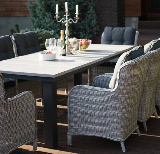 Стол Парклэнд, серый Стол Парклэнд, серый