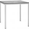 Стол ламинированный обеденный Mirto белый, цементный 790х790х750 мм