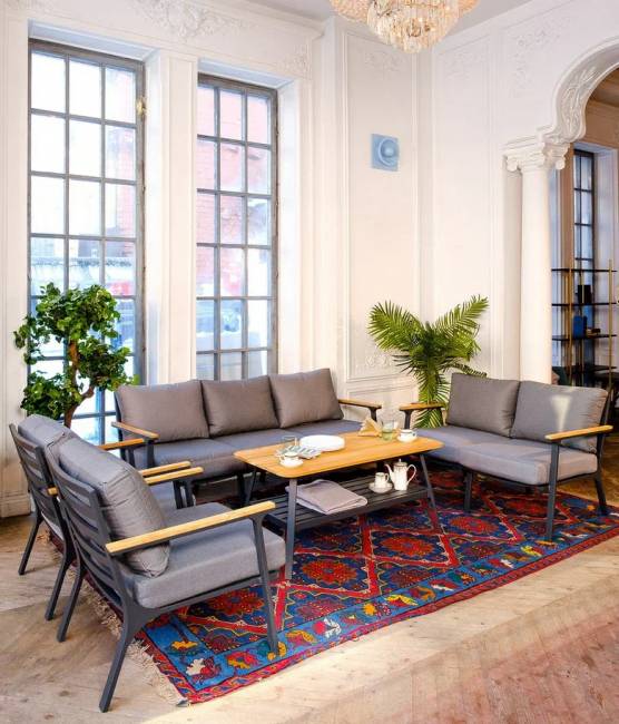 Диванная группа CONCORDE XL темный графит Диванная группа CONCORDE XL темный графит