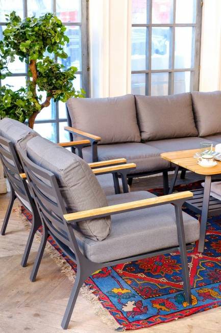 Диванная группа CONCORDE XL темный графит Диванная группа CONCORDE XL темный графит