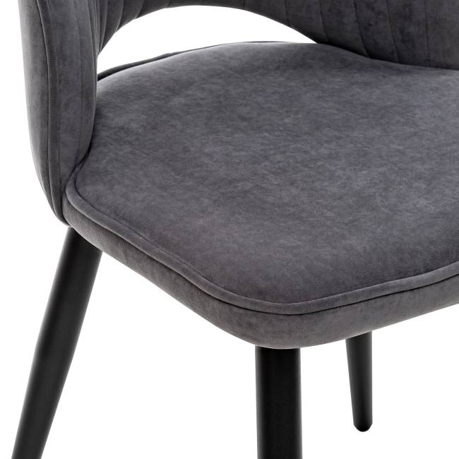 Стул Leset Арман Графит Чёрный