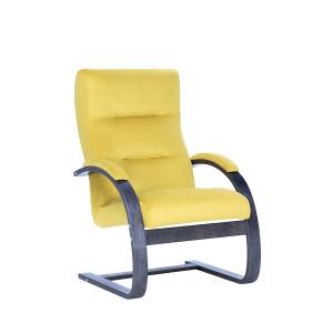 Кресло Leset Монэ Венге текстура V28 желтый