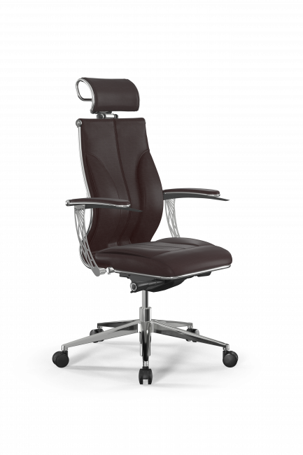 Кресло Samurai M3-11U - Infinity /Kc06/Wm06/U1mL-4c3/H2cL-3D(M26.B32.G25.W03), темно-коричневый