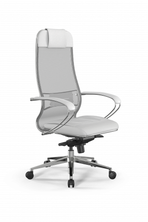 Кресло Samurai L1-2K - TS+Infinity /Uc00/Wm06/K2cL(M06.B32.G11.W03), белый