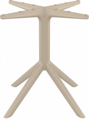 Подстолье пластиковое Sky Legs бежевый 800х800х730 мм