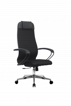 Кресло МЕТТА-21(MPRU)/подл.130/осн.004, черный