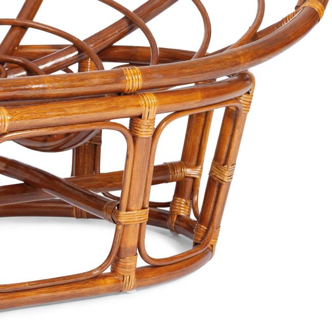 Диван Мамасан/Mamasan (23/02 W) /с подушкой/ 169х102х80см, медовый, матрац 182х119см, рогожка, меланж Honey (мед)