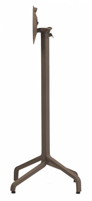 Подстолье металлическое барное складное Frasca High Folding Special табак 450х450х1070 мм