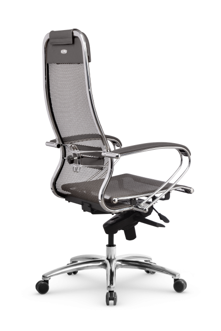 Кресло Samurai S-1.04 MPES, светло-коричневый/серый/светло-коричневый