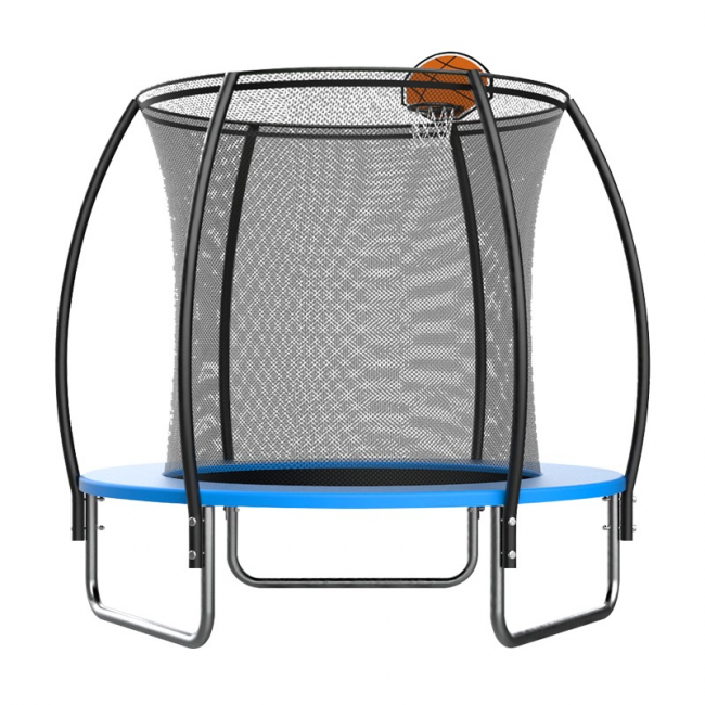 Батут D244см (8") Старт-2 с защитной сеткой