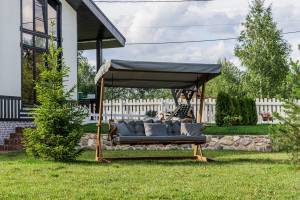 Диван-Качели GRACE трехместные из массива акации