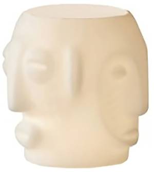 Столик пластиковый светящийся Threebu Lighting белый 450х450х450 мм