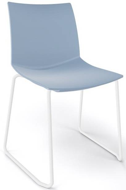 Стул пластиковый Kanvas ST бледно-синий 510х500х790 мм