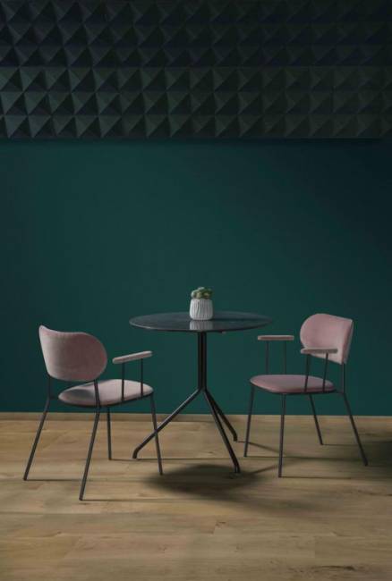 Стул на металлокаркасе с обивкой Nuta Light 500х530х770 мм