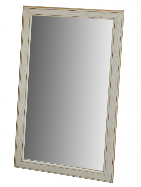 Зеркало Васко В 61Н белый ясень/золото 110 см х 60 см