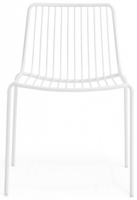 Стул металлический Nolita белый 550х535х770 мм