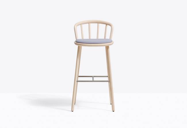 Стул барный с обивкой Nym 480х485х985 мм