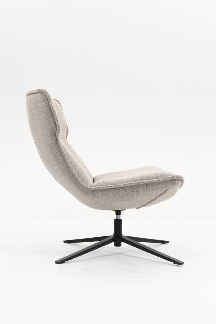 Кресло лаунж Sway светло-серый