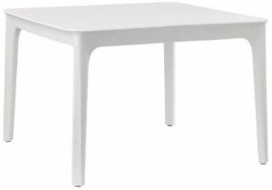 Стол пластиковый журнальный Argo лен 600х600х400 мм