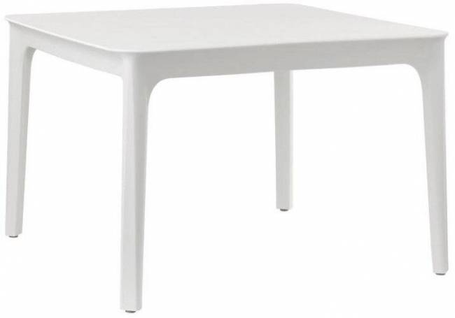 Стол пластиковый журнальный Argo лен 600х600х400 мм Стол пластиковый журнальный Argo лен 600х600х400 мм