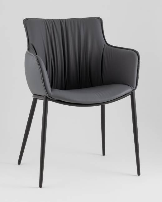 Стул Твигги экокожа темно-серый