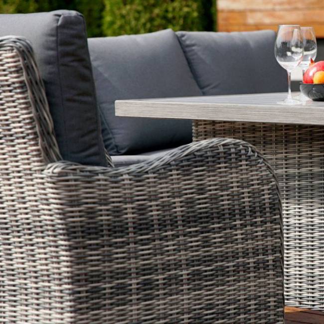 Комплект мебели из искусственного ротанга НИЦЦА обеденная группа