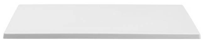 Столешница пластиковая квадратная для подстолья Dodo, Domino Folding лен 700х700 мм